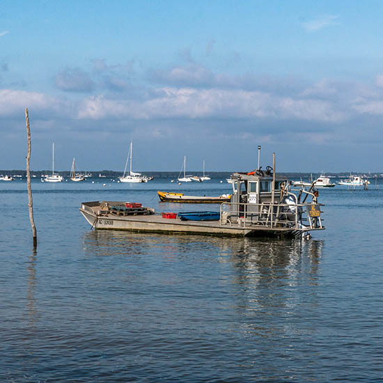 Balades en bateau au Cap Ferret découverte du Bassin d'Arcachon