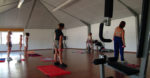 Salle de fitness du camping