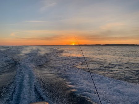 Balade en bateau au coucher du soleil au Cap Ferret