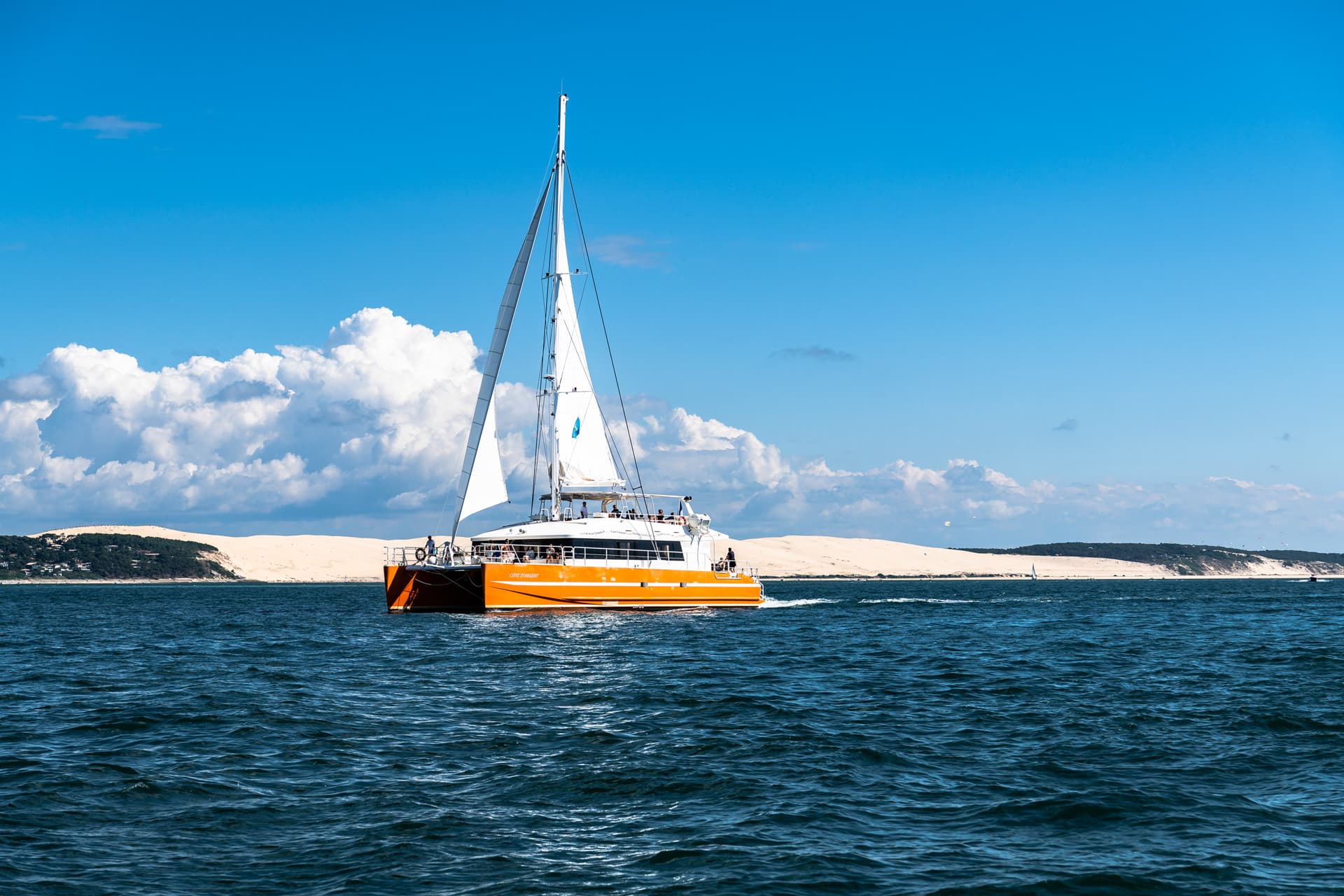 Le Côte d'Argent lors d'une balade depuis le Cap Ferret