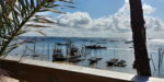 Vue sur le bassin depuis la cabane de Cacanio au Cap Ferret