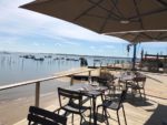 Le Ponton cabane de dégustation d'huitres au Cap Ferret dans le village de l'Herbe