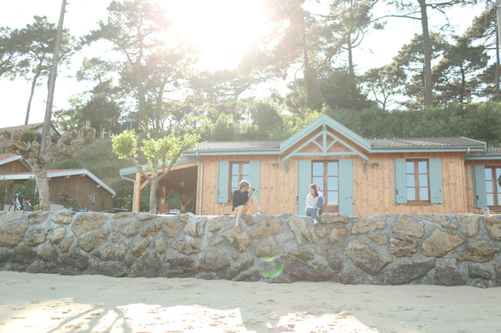 La Cabane Japajo dans le village du Four sur la presqu'ile de Lège Cap Ferret