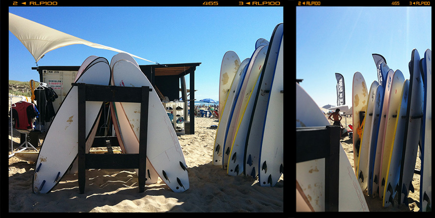 Ecole de surf plage du Truc Vert au Cap Ferret