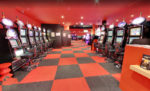 Salle des machines à sous au casino le Miami