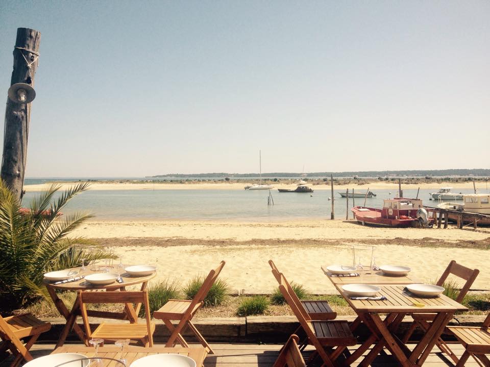 Cabane à huitres Chai Bertrand au Cap Ferret