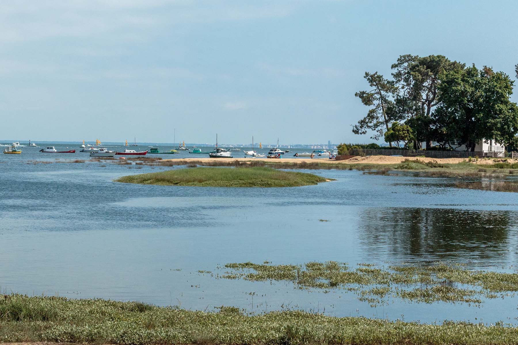 Claouey au Cap Ferret vue sur le Bassin d'Arcachon