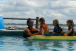 Leçon de natation au Club Baloo au Cap Ferret