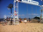 Jeux de plage au Claub Mickey du Phare à Lège Cap Ferret