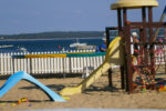 Tobogan pour enfants au Club de plage de La Vigne