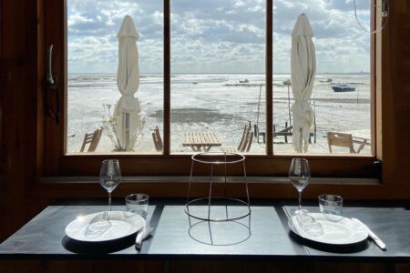 Restaurant avec vue sur le Bassin au Cap Ferret