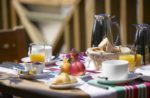 Petit dejeuner à l'hôtel des Dunes au Cap Ferret