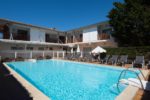 Piscine extérieure de l'hôtel la Fregate au Cap ferret