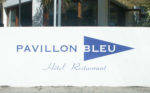 Logo de l'hotel le Pavillon Bleu au Cap Ferret