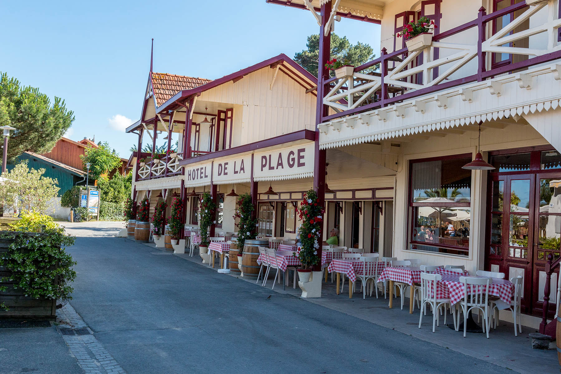 Village de l'Herbe au Cap Ferret