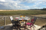 Dégustation d'huitres au Cap Ferret à la Cabane du Mimbeau