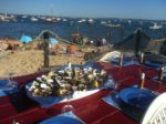 Plateau d'huitres et fruits de mer au Chai Nous à Grand Piquey, Cap Ferret