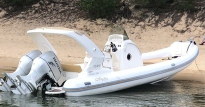 Bateau Nuova Jolly à louer au Cap Ferret