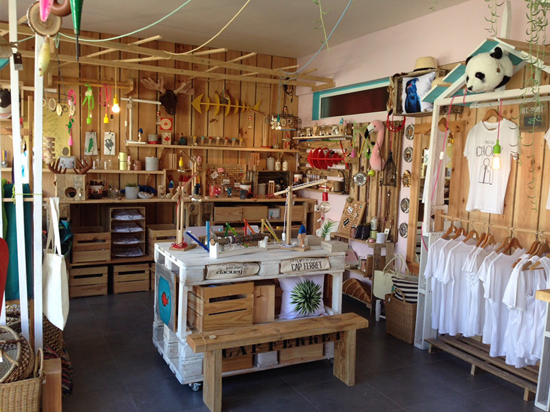 Cap au Sud : magasin de décoration et souvenirs au Cap Ferret