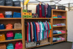 Boutique de vetement pour homme sur le marché du Cap Ferret