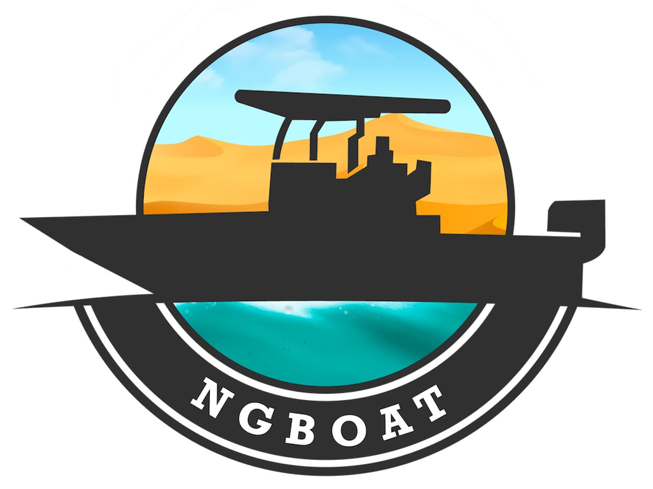 Logo NG Boat au Cap Ferret