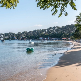 Plage de Petit Piquey au Cap Ferret