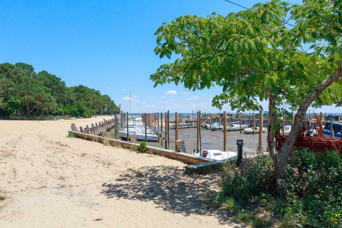 Plage des hirondelles à Grand Piquey Cap Ferret