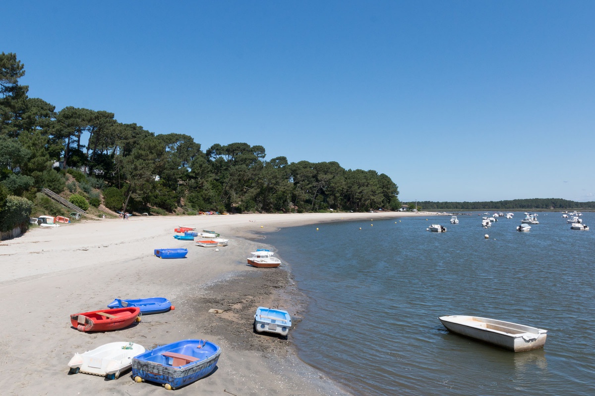 Plage de Jeanne de Boy au Cap Ferret, également appelée plage des Pastourelles
