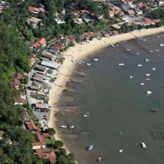 La plage de la Pointe aux Chevaux au Cap Ferret