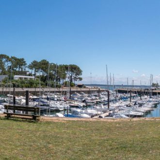 Le port de La Vigne sur la presqu'ile du Cap Ferret