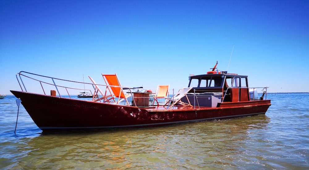 Promenade en Chaland au Cap Ferret Découvrez le Bassin d'Arcachon