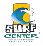 Logo de Surf Center, école de surf au Cap Ferret