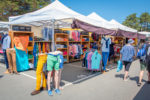 Boutique de vetement pour homme sur le marché du Cap Ferret