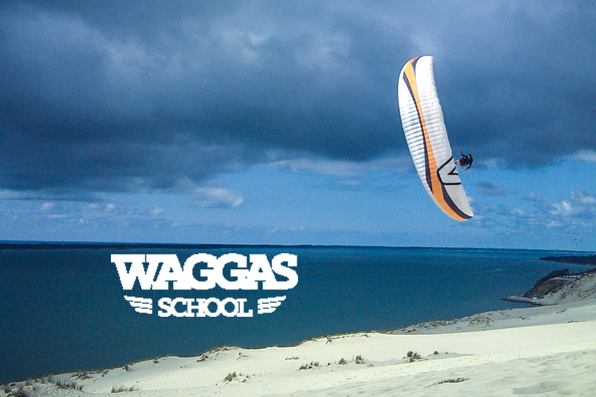 Waggas School école de parapente sur la dune du Pilat