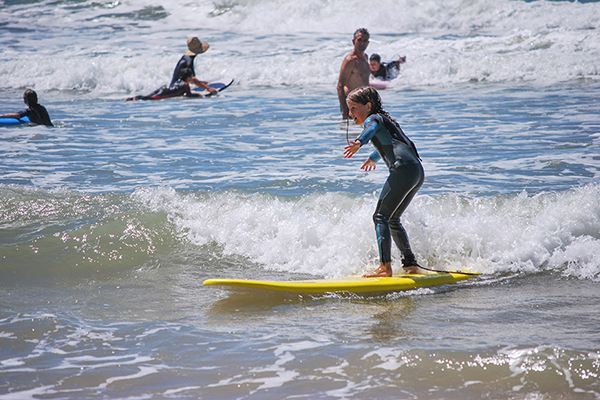 L'Andade école de surf plage du Grand Crohot au Cap Ferret