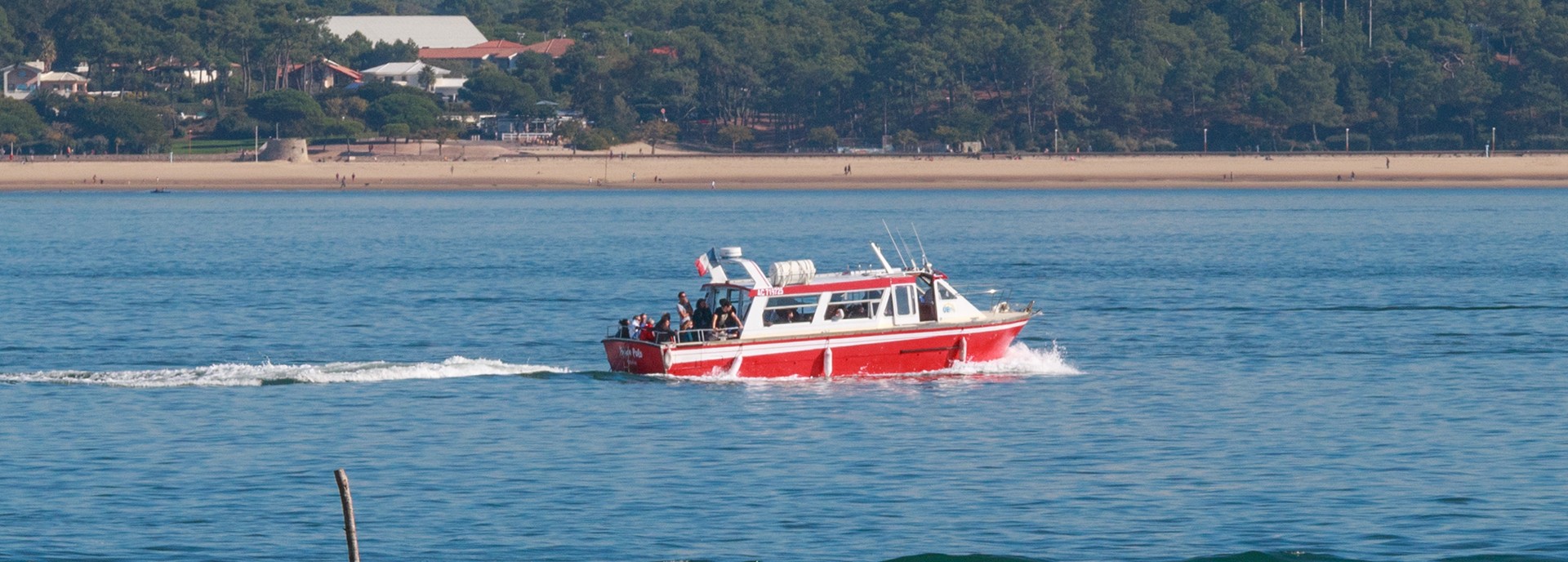 Balade en bateau à moteur à Lège Cap Ferret