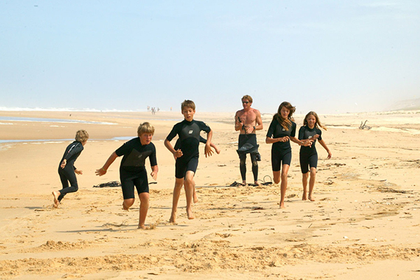 Nomade Surf School plage du Sail Fish au Cap Ferret