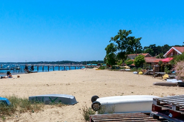 Plage de la Jetée à Grand Piquey