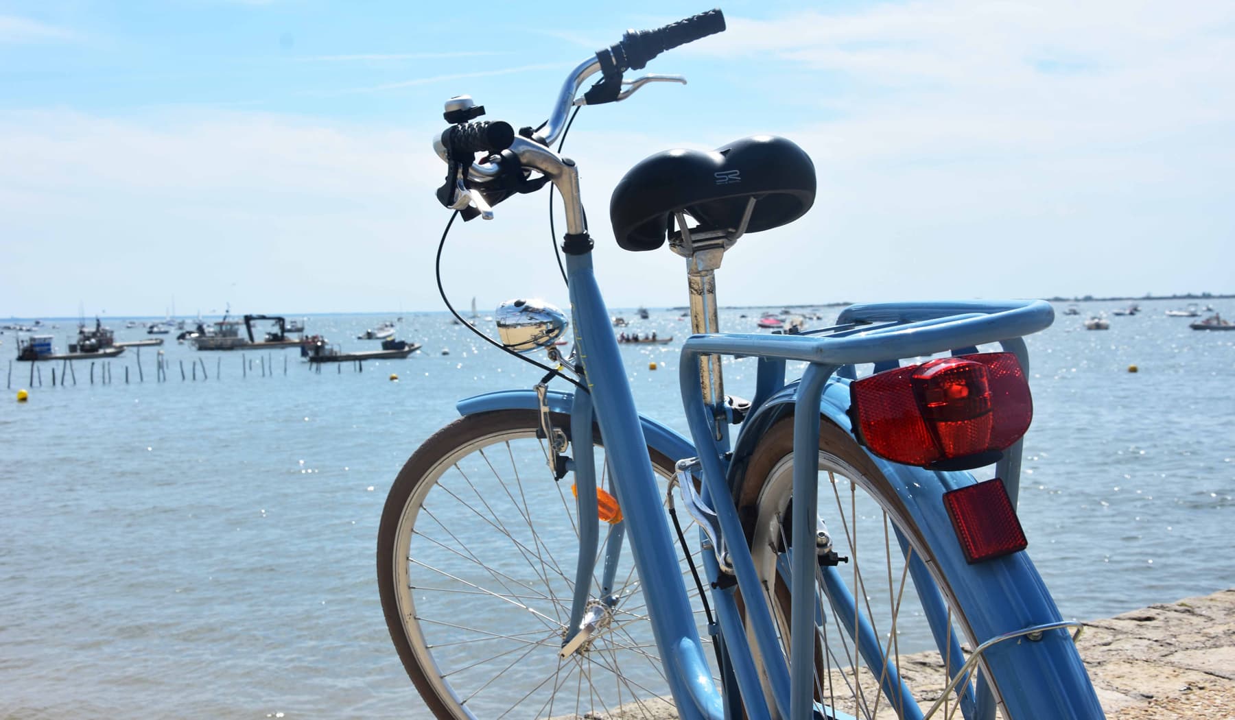 Visite des villages ostréicoles du Cap Ferret à vélo